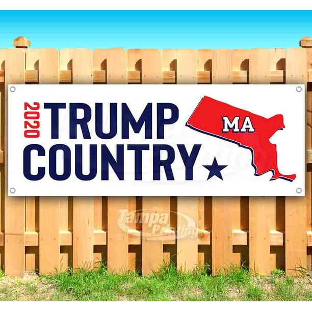 New Many Sizes Available Flag, Store Advertising Trump Country Hawaii 2020 13 oz Heavy Duty Vinyl Banner Sign with Metal Grommets 